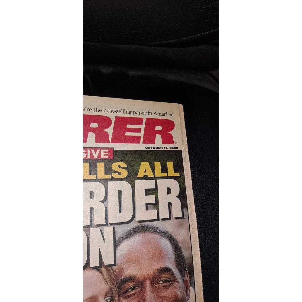 NATIONAL ENQUIRER‎ Magazine October 17 2000 OJ Simpson Meg Ryan Richard Mulligan